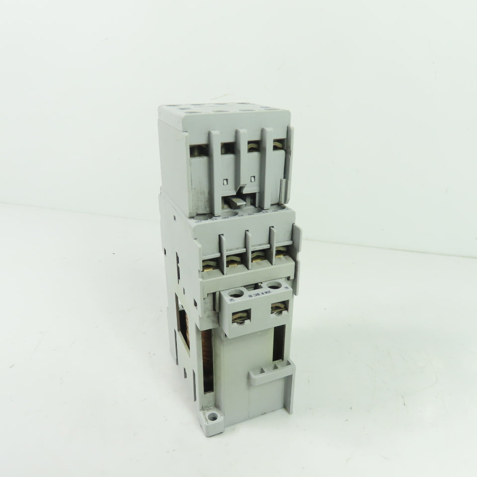 Allen-Bradley 700-CF400D* IEC Control Relay 24VDC Coil 4-Pole W/ 100-F Auxiliary