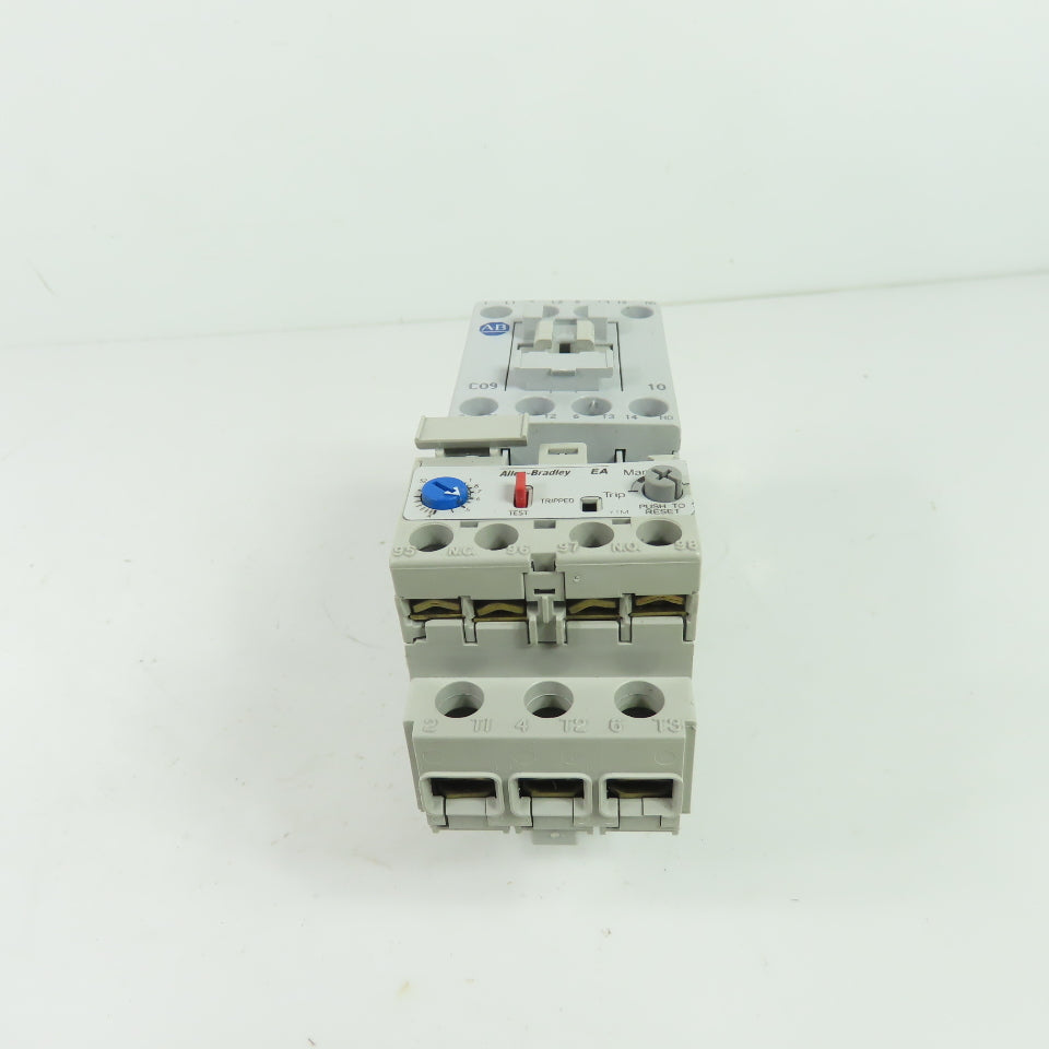 Allen-Bradley 100-C09*10 Contactor 600V 25A W/ 193-EA2CB0.32-1.0A Overload Relay