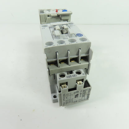 Allen-Bradley 100-C09*10 Contactor 600V 25A W/ 193-EA2CB0.32-1.0A Overload Relay