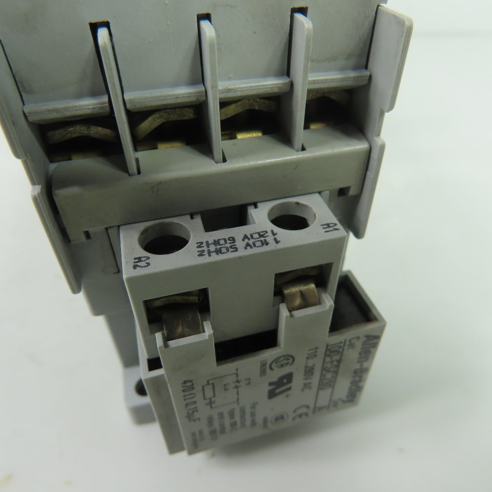 Allen-Bradley 100-C09*10 Contactor 600V 25A W/ 193-EA2CB0.32-1.0A Overload Relay