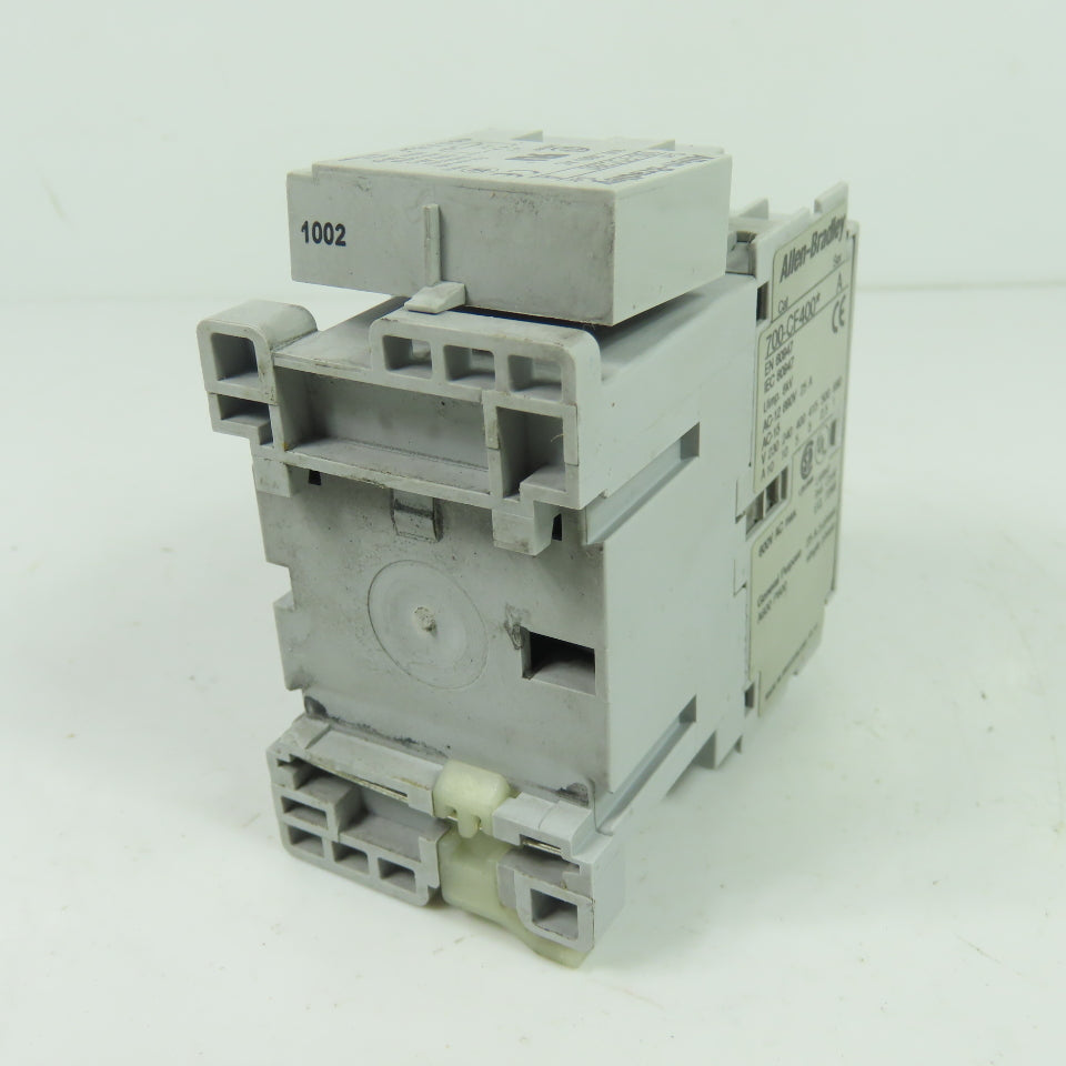 Allen-Bradley 700-CF400* 4-Pole IEC Industrial Control Relay 110-120V Coil