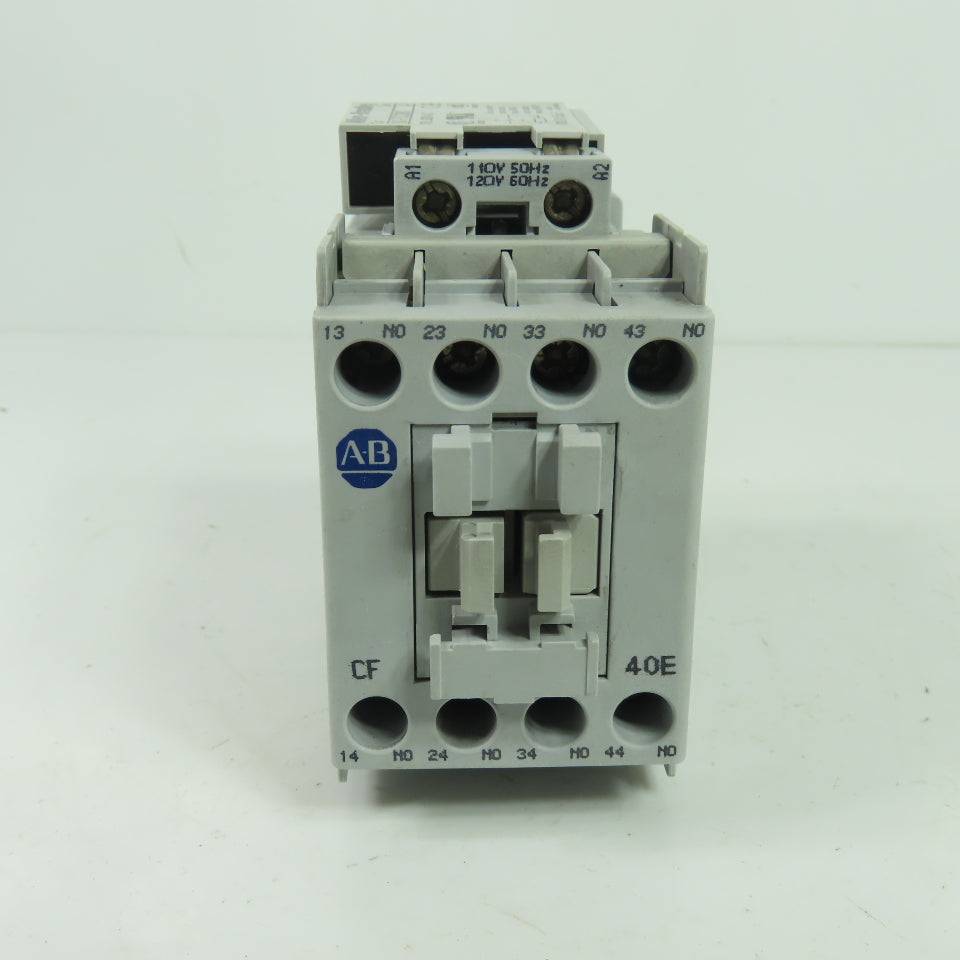 Allen-Bradley 700-CF400* 4-Pole IEC Industrial Control Relay 110-120V Coil