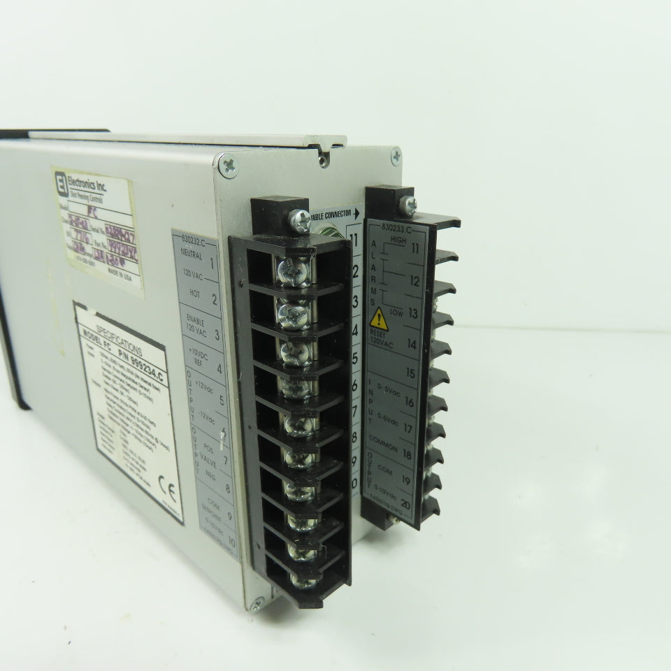Electronics Inc. 999234.C FC MagnaValve Shot Flow Controller 120VAC 1.3A
