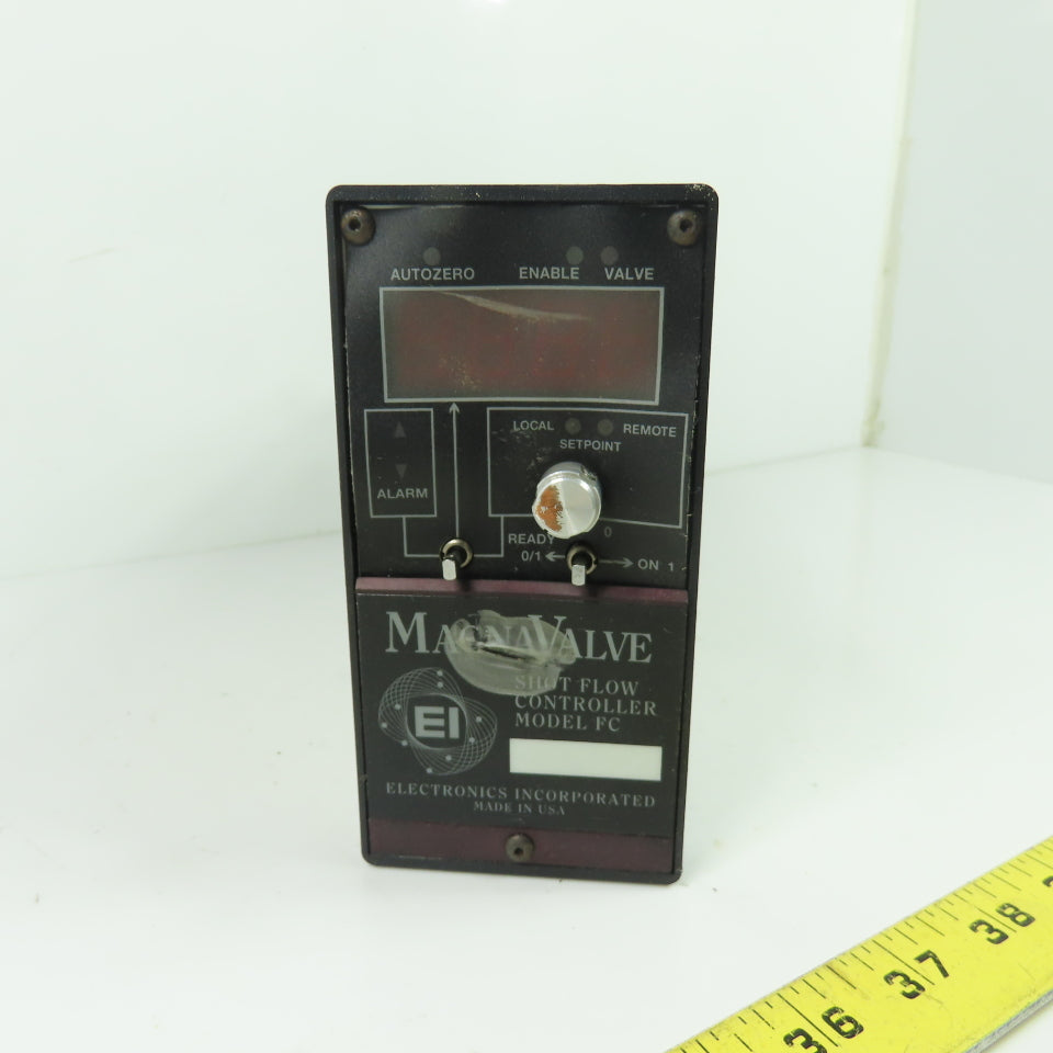 Electronics Inc. 999234.C FC MagnaValve Shot Flow Controller 120VAC (Damaged)