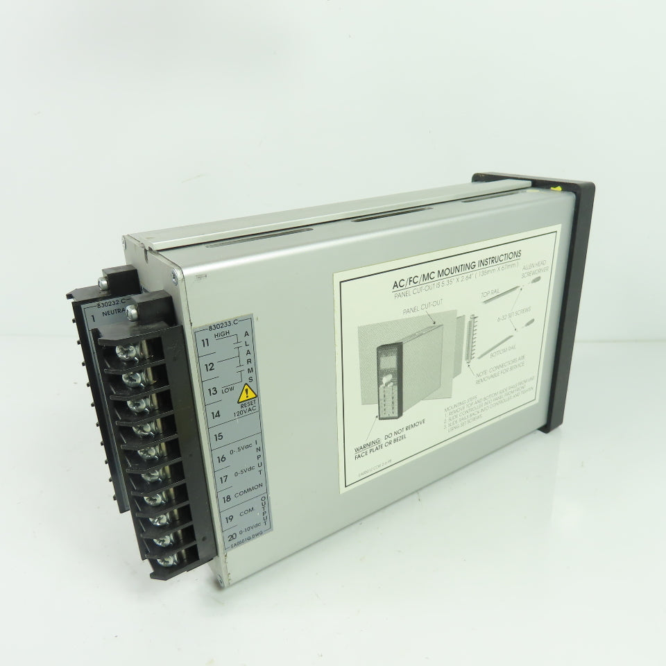 Electronics Inc. 999234.C FC MagnaValve Shot Flow Controller 120VAC (Damaged)