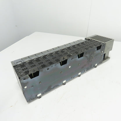 Allen-Bradley 1746-A13 SLC 500 13-Slot Rack W/ 1746-P4 & Input/Output Cards