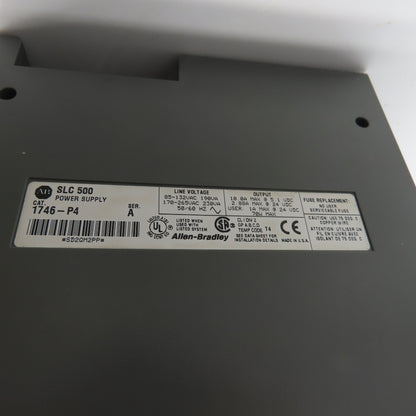 Allen-Bradley 1746-A13 SLC 500 13-Slot Rack W/ 1746-P4 & Input/Output Cards
