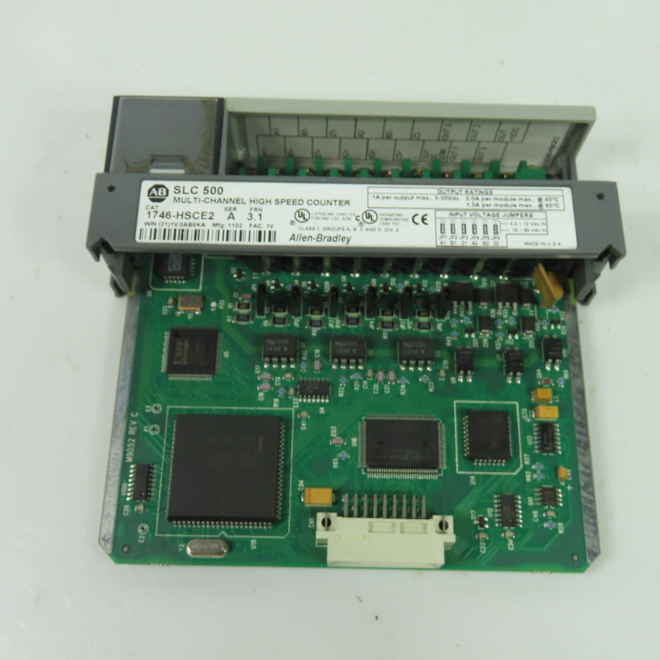Allen-Bradley 1746-HSCE2 Ser A SLC 500 Multi-Channel High Speed Counter FRN 3.1