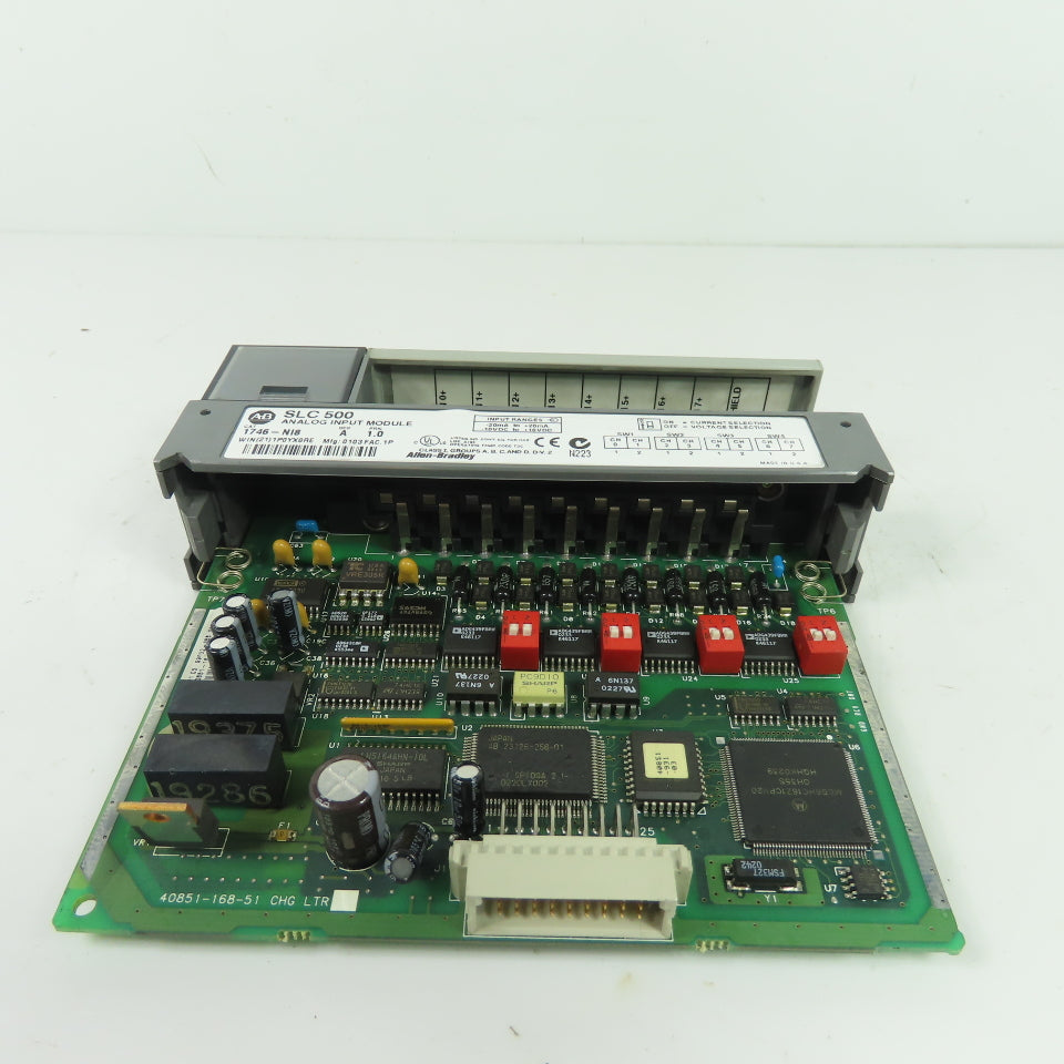 Allen-Bradley 1746-NI8 SLC 500 Ser A FRM 1.0 Analog Input Module 8-Point