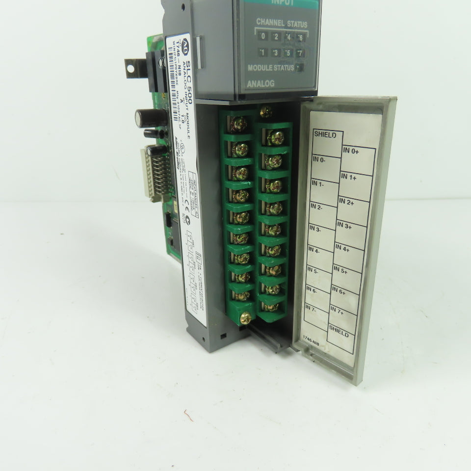 Allen-Bradley 1746-NI8 SLC 500 Ser A FRM 1.0 Analog Input Module 8-Point