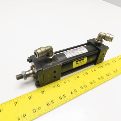Parker 01.50 F2AUS14A 3.000 Tie Rod Air Cylinder 250 PSI 1.5" Bore 3" Stroke