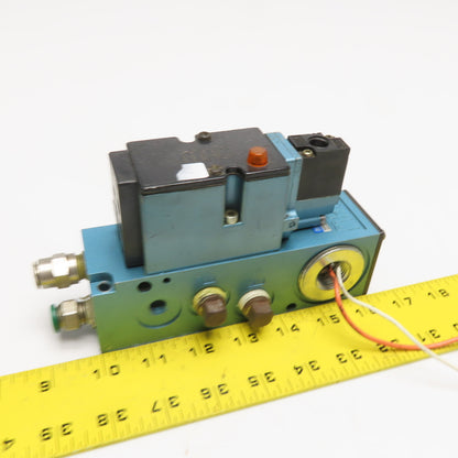 MAC 82A-AC-BKA-TM-DAAP-4DA Solenoid Pneumatic Valve 120V 5.4W 25-150 PSI