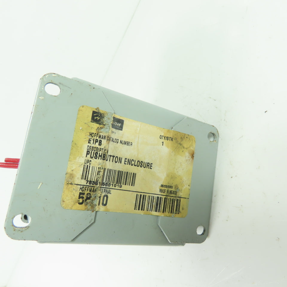 Allen-Bradley 800T-J2 Selector Switch in Hoffman Enclosure 13 3.5"x3.25"x3"
