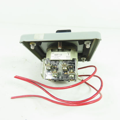 Allen-Bradley 800T-J2 Selector Switch in Hoffman Enclosure 13 3.5"x3.25"x3"