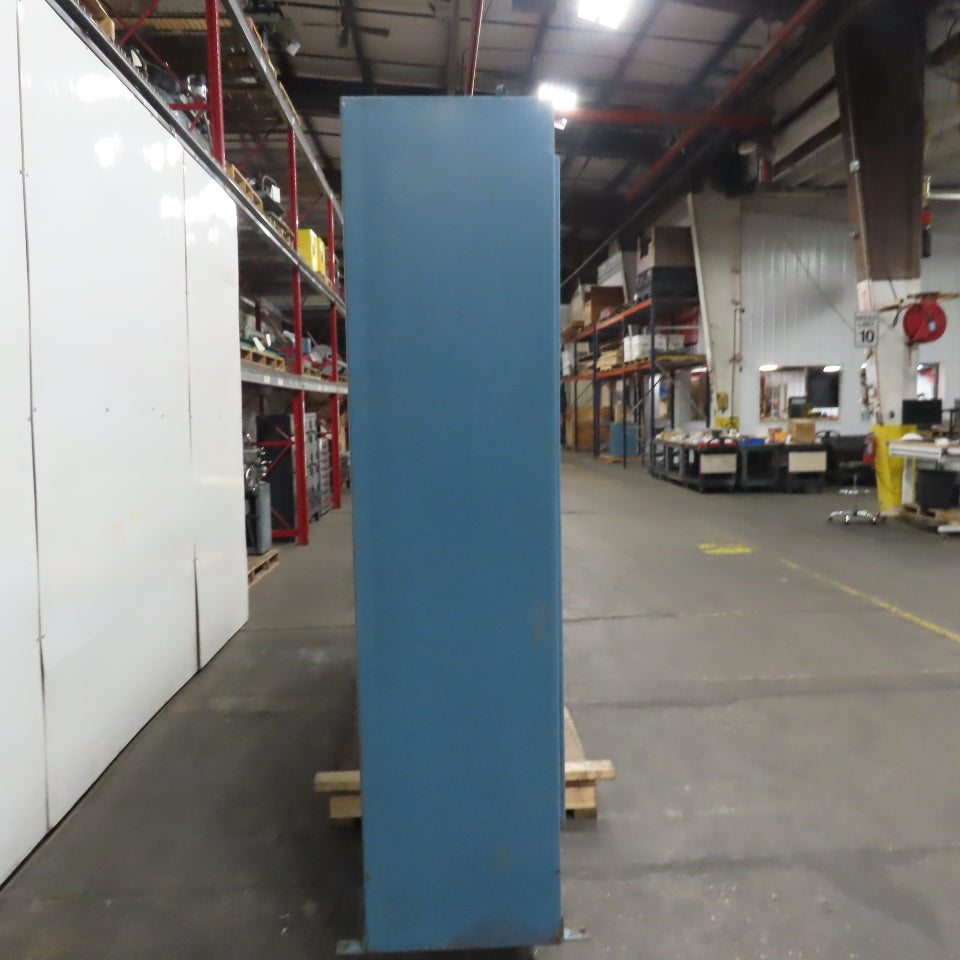 126" x 20" x 84" 4-Door Free Standing Electrical Enclosure W/ Backplate