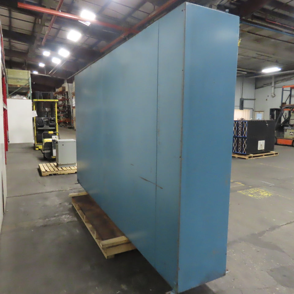 126" x 20" x 84" 4-Door Free Standing Electrical Enclosure W/ Backplate