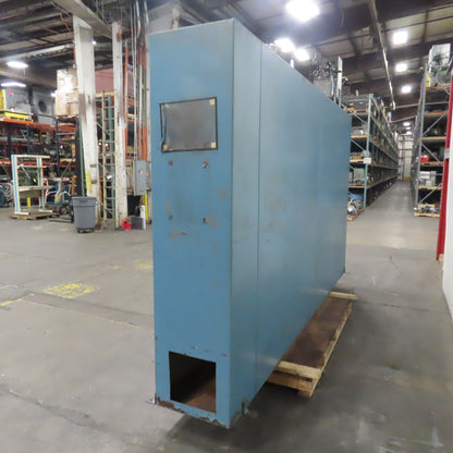 126" x 20" x 84" 4-Door Free Standing Electrical Enclosure W/ Backplate