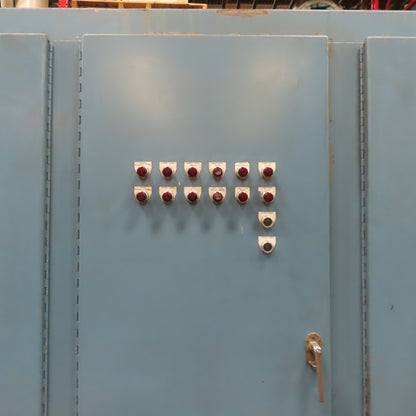 126" x 20" x 84" 4-Door Free Standing Electrical Enclosure W/ Backplate