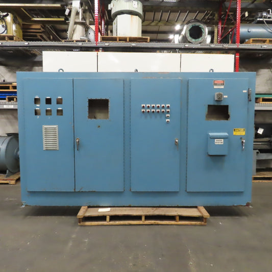 126" x 20" x 84" 4-Door Free Standing Electrical Enclosure W/ Backplate