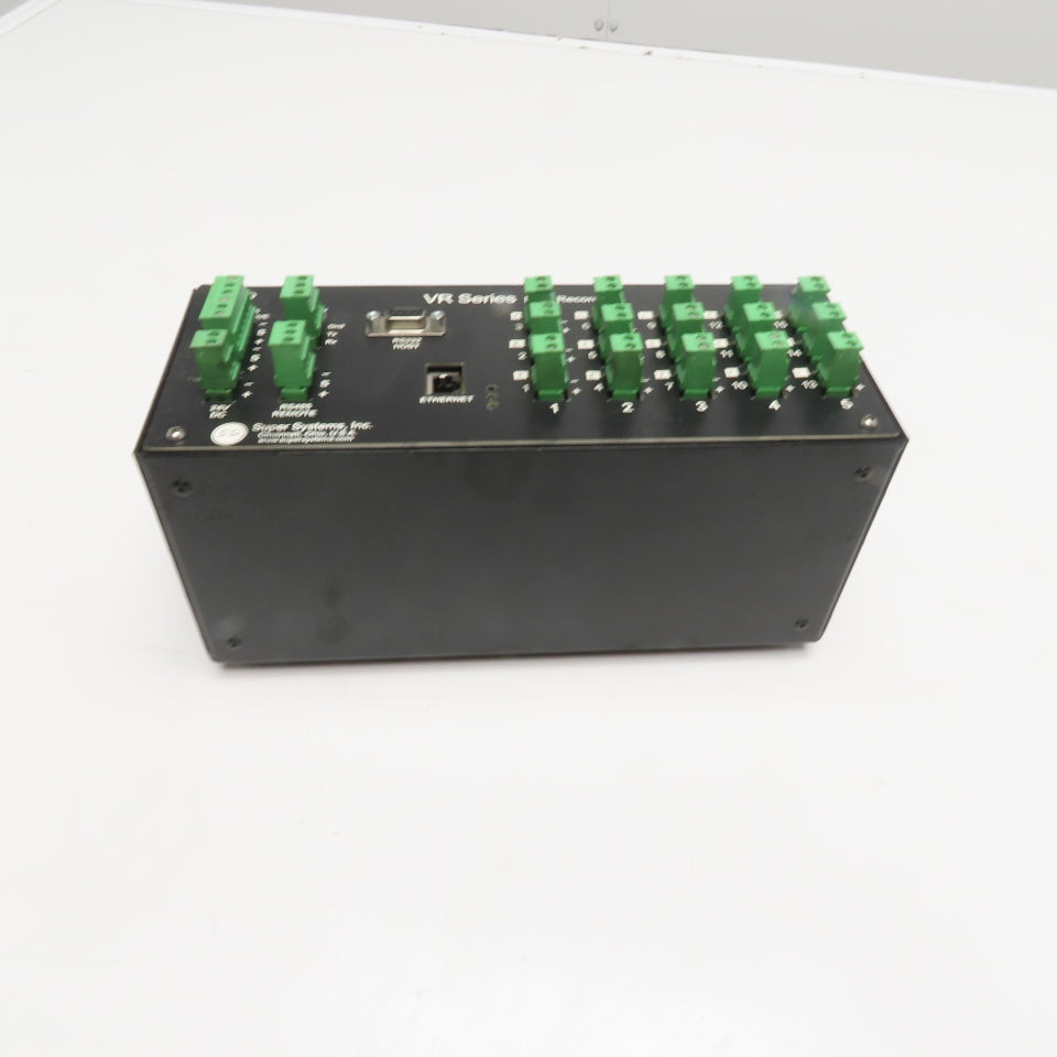 Super Systems VR180041 13613 VR Series Data Recorder 24VDC Ethernet RS232 RS485