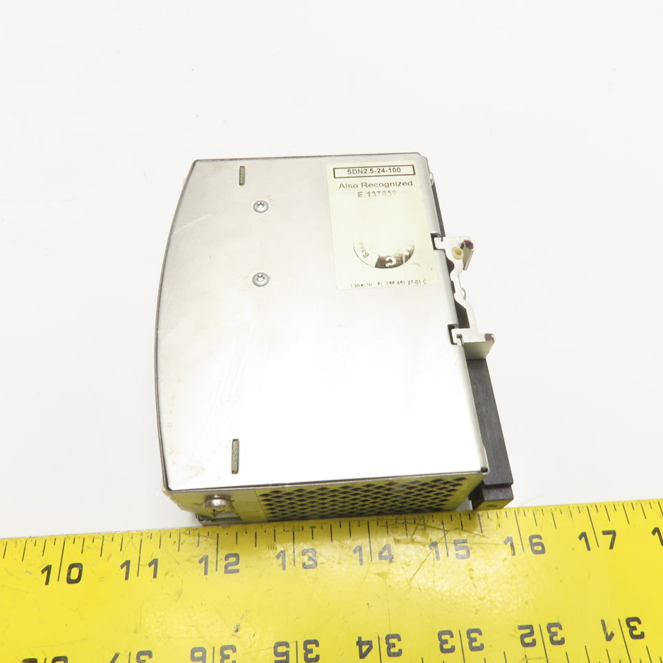 Sola SDN 2.5-24-100 Power Supply 24VDC 2.5A 60W 115/230VAC Input