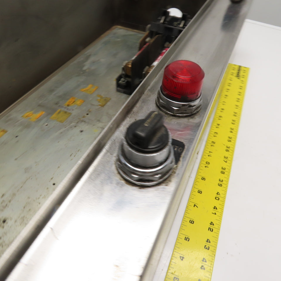 Cutler-Hammer H 401147 Stainless Steel Enclosure Only Combo Starter