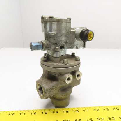 Parker Schrader Bellows N3156804553 Pneumatic Solenoid Pilot Valve 140 PSI Max