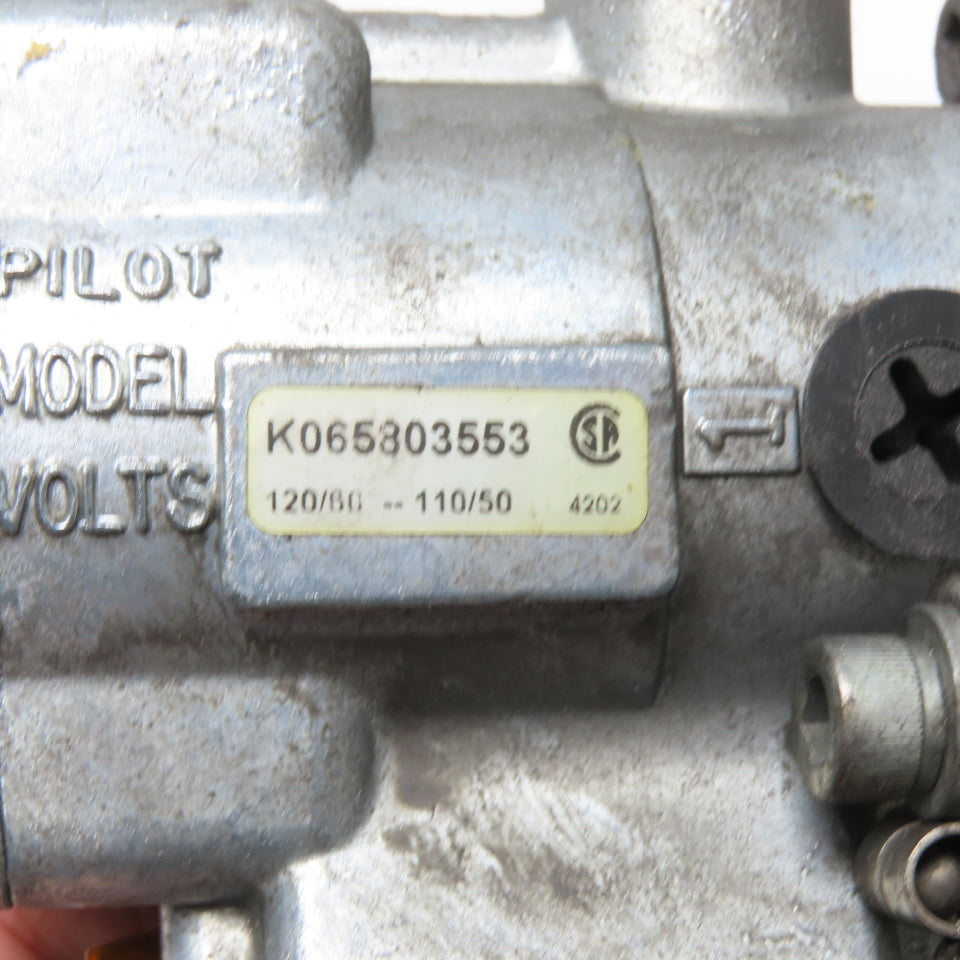 Parker K065303553 Pneumatic Solenoid Pilot Operated Control Valve 120VAC