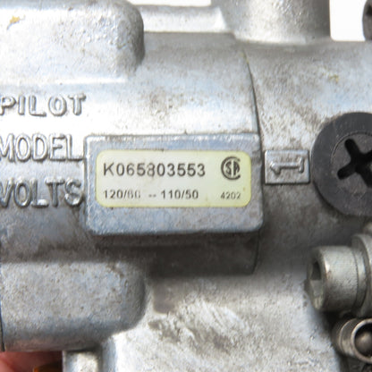 Parker K065303553 Pneumatic Solenoid Pilot Operated Control Valve 120VAC