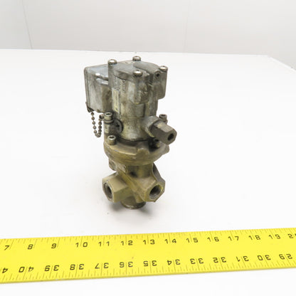 Parker K065303553 Pneumatic Solenoid Pilot Operated Control Valve 120VAC