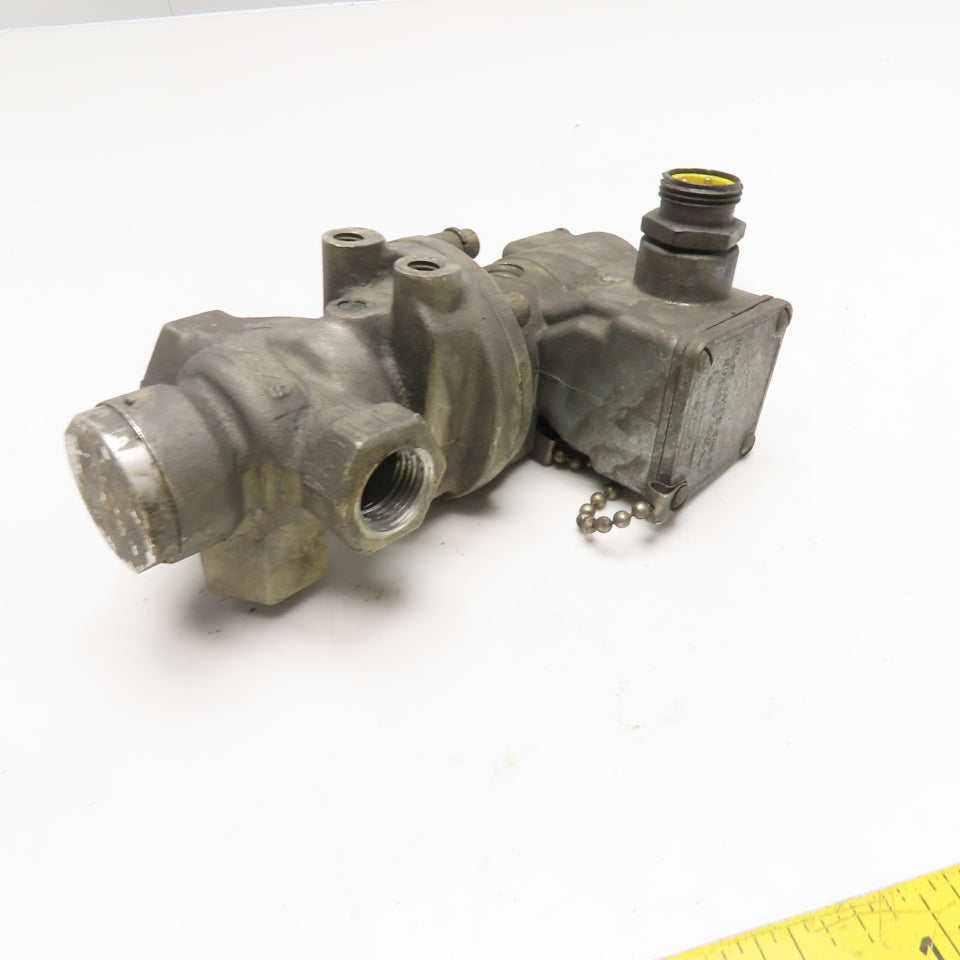 Parker K065303553 Pneumatic Solenoid Pilot Operated Control Valve 120VAC