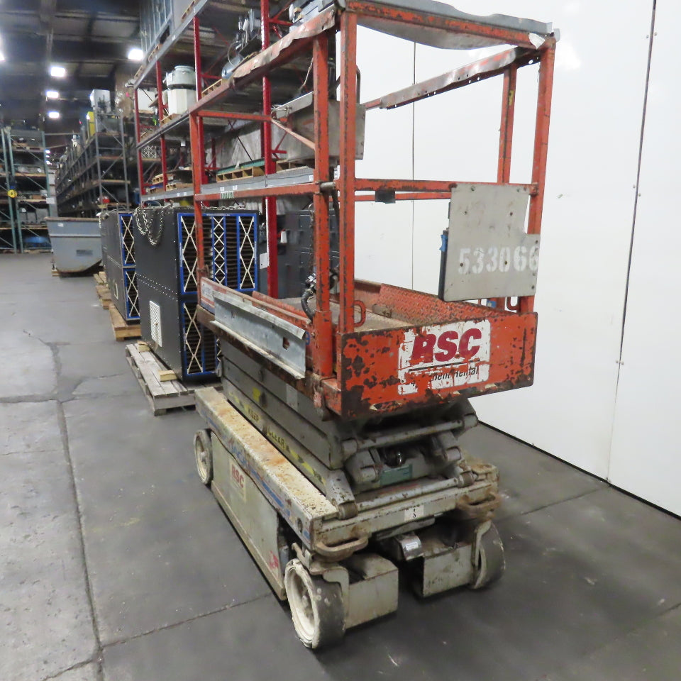 Skyjack SJ III - 3219 Man Lift Scissor Lift 19' Height 24V 550lb Capacity 397Hr.