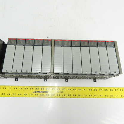 Allen-Bradley 1746-A13 SLC 500 13-Slot Chassis W/ 1746-P2 And 1746-IA16 Modules