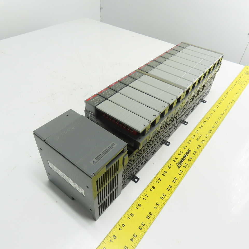 Allen-Bradley 1746-A13 SLC 500 13-Slot Chassis W/ 1746-P2 And 1746-IA16 Modules