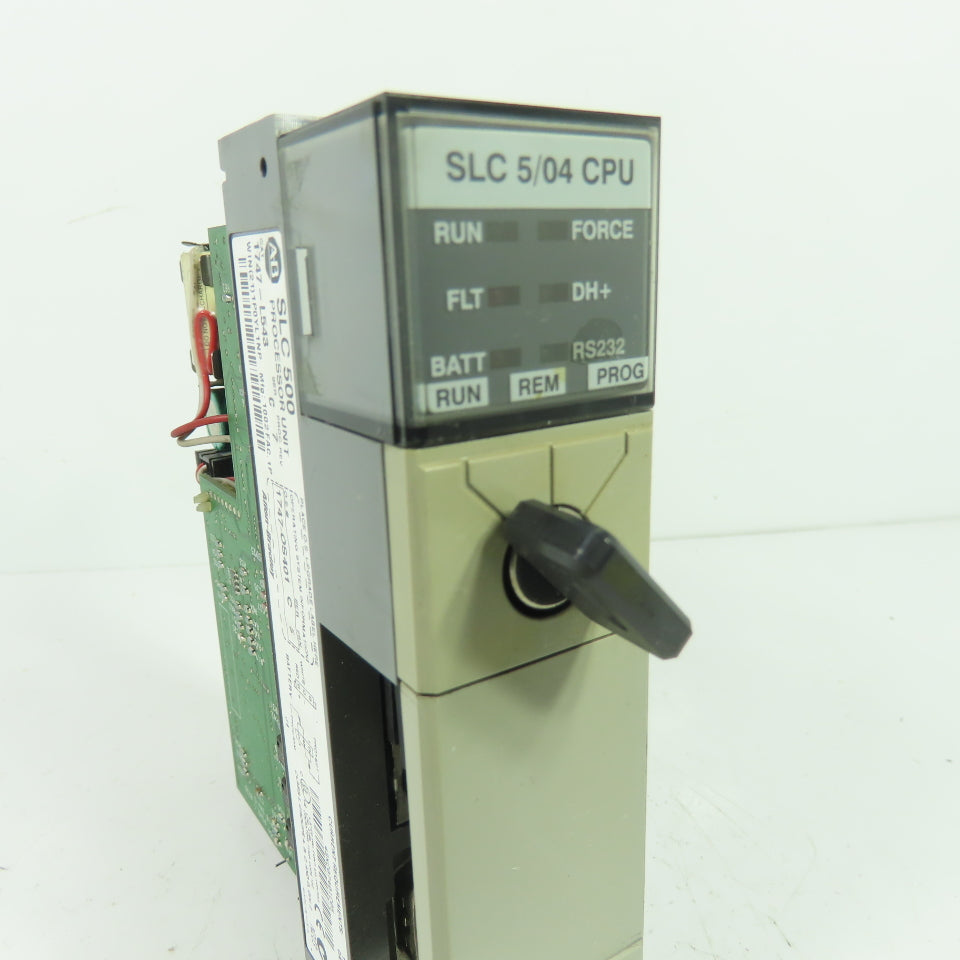 Allen-Bradley 1747-L543 SLC 5/04 CPU Processor Unit Series C Proc. Rev 7