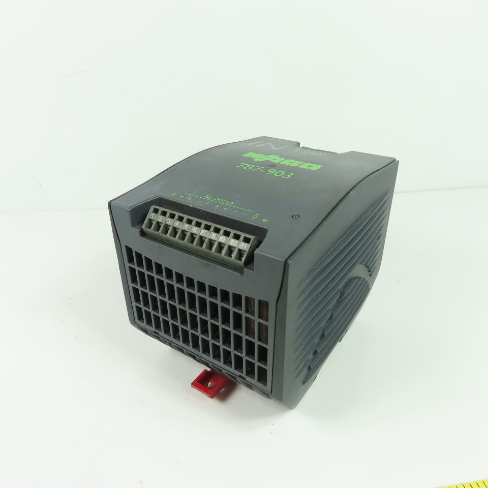 Wago 787-903 EPSITRON AC-DC/DC-DC Converter 24.7VDC 5A Output Power Supply