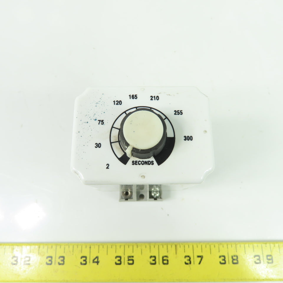 Dayton 6X155N Off-Delay Time Delay Relay 120VAC 2-300 Seconds