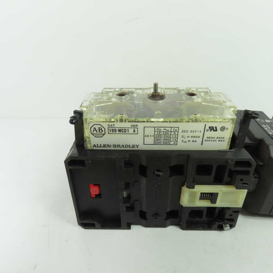 Allen-Bradley 100-A45N*3 IEC Contactor Starter W/ 193-CPC45 Overload Relay