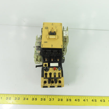 Allen-Bradley 100-A45N*3 IEC Contactor Starter W/ 193-CPC45 Overload Relay