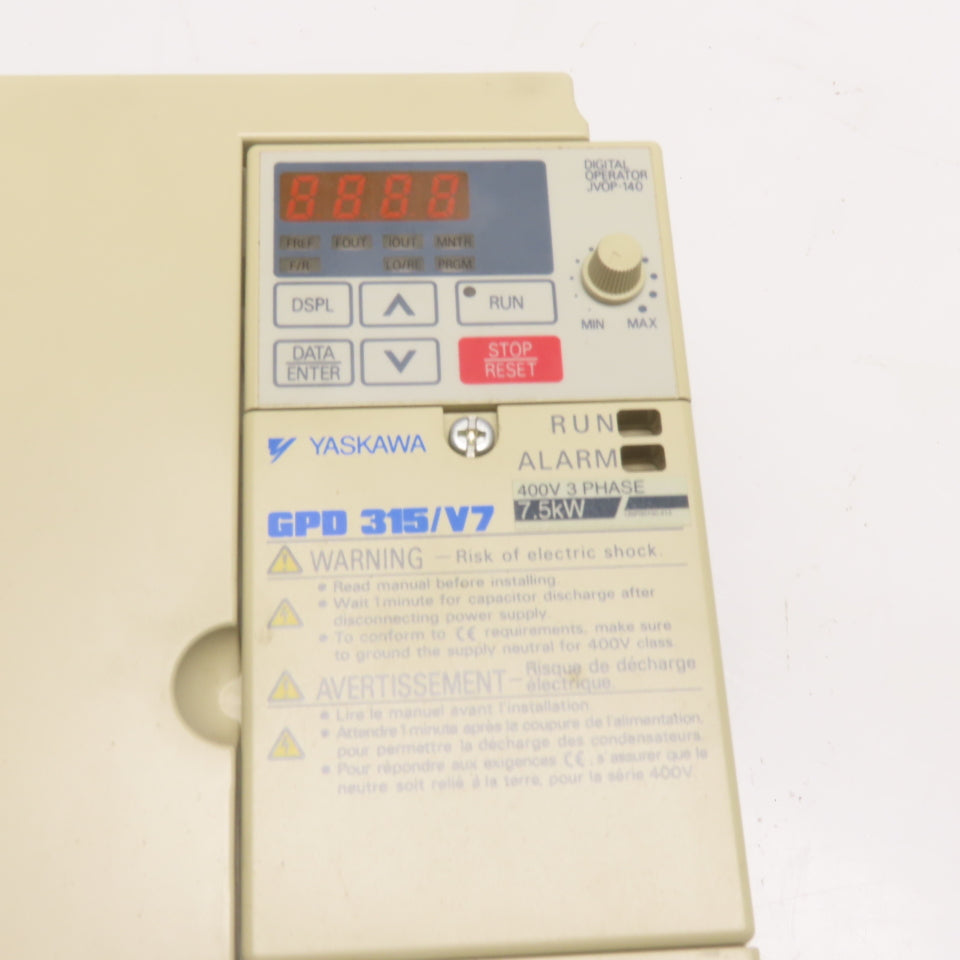 Magnetek CIMR-V7AM47P5 7.5kW AC Drive 3Ph 400V 18A