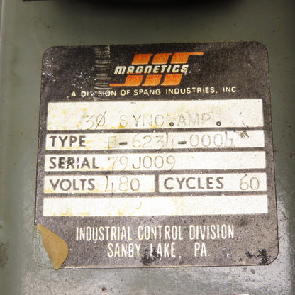 Magnetics E-6234-0004 E-6139 Power Control Unit 290kVA 80V 350A