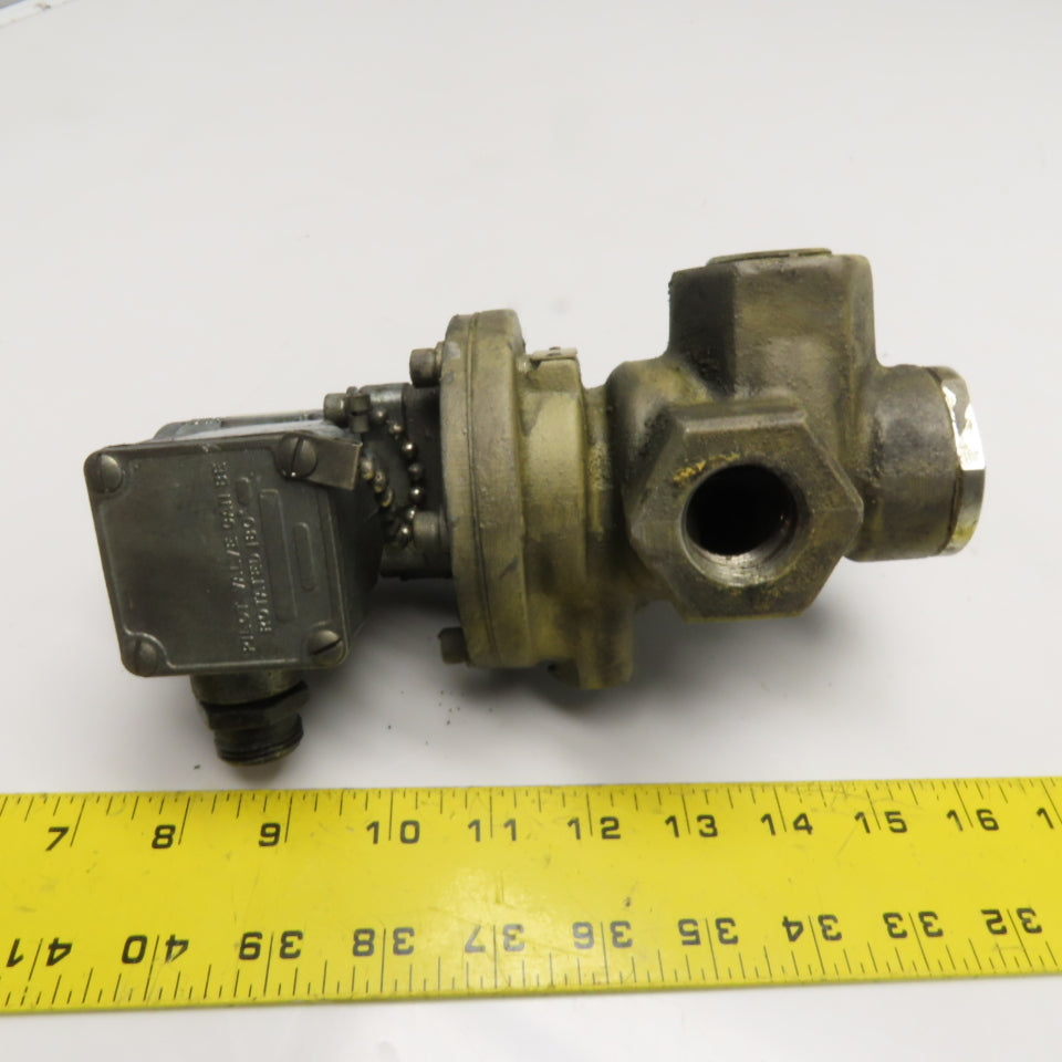Ross K065803553 3-Way Solenoid Pilot Operated Valve 120V