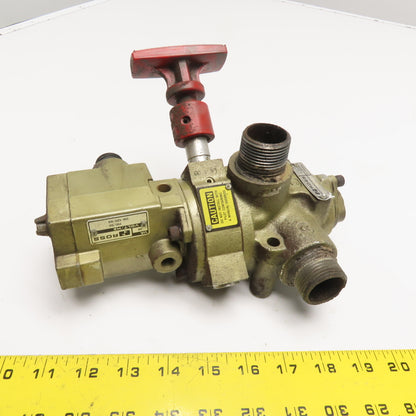 Ross 2773A6082 1" NPT 3-Way Solenoid Pilot Operated L-O-X Valve 120V