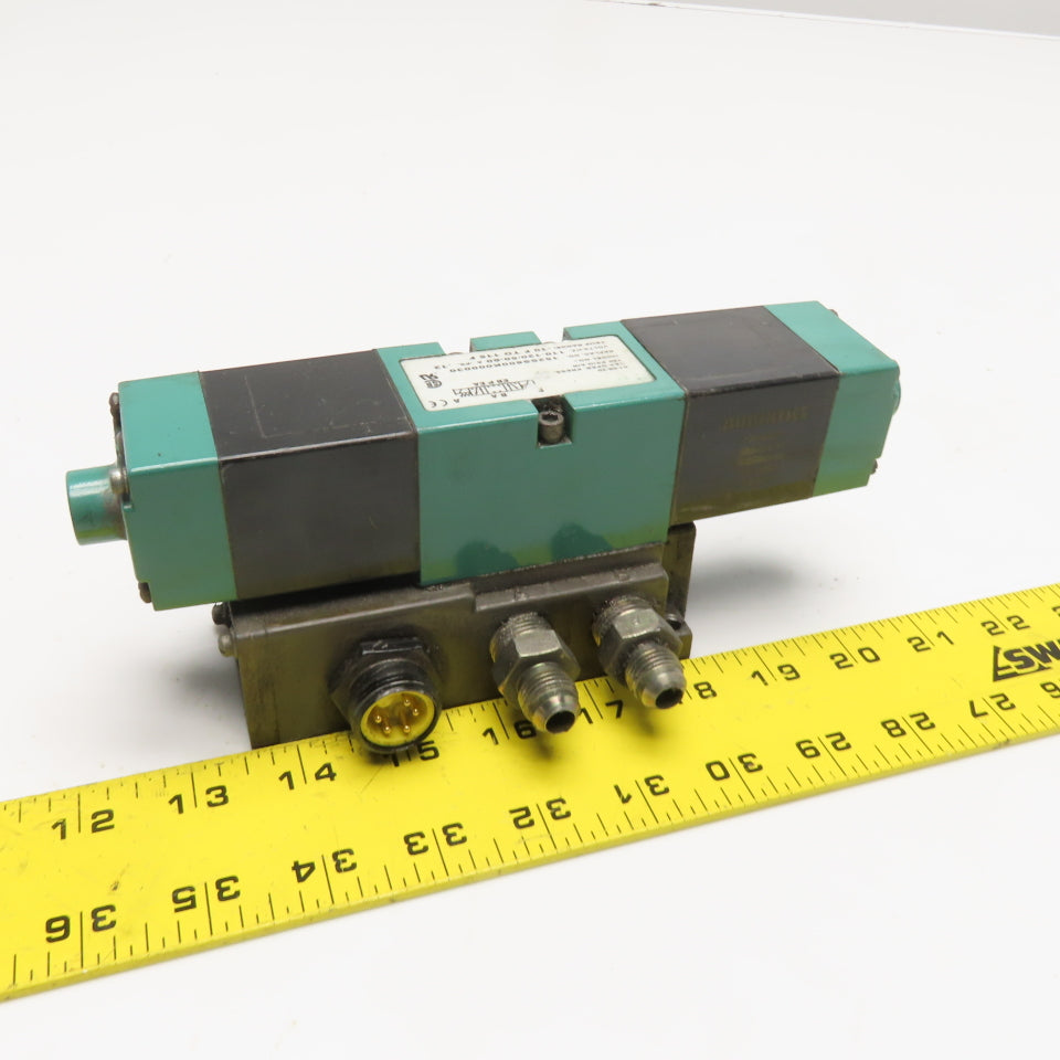 Numatics 152SS600K000030 5/3 Position Closed Center Solenoid Valve 120V