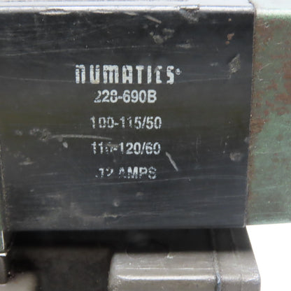 Numatics 153SA43AK Solenoid Pilot Operated Valve 150 PSIG 120V