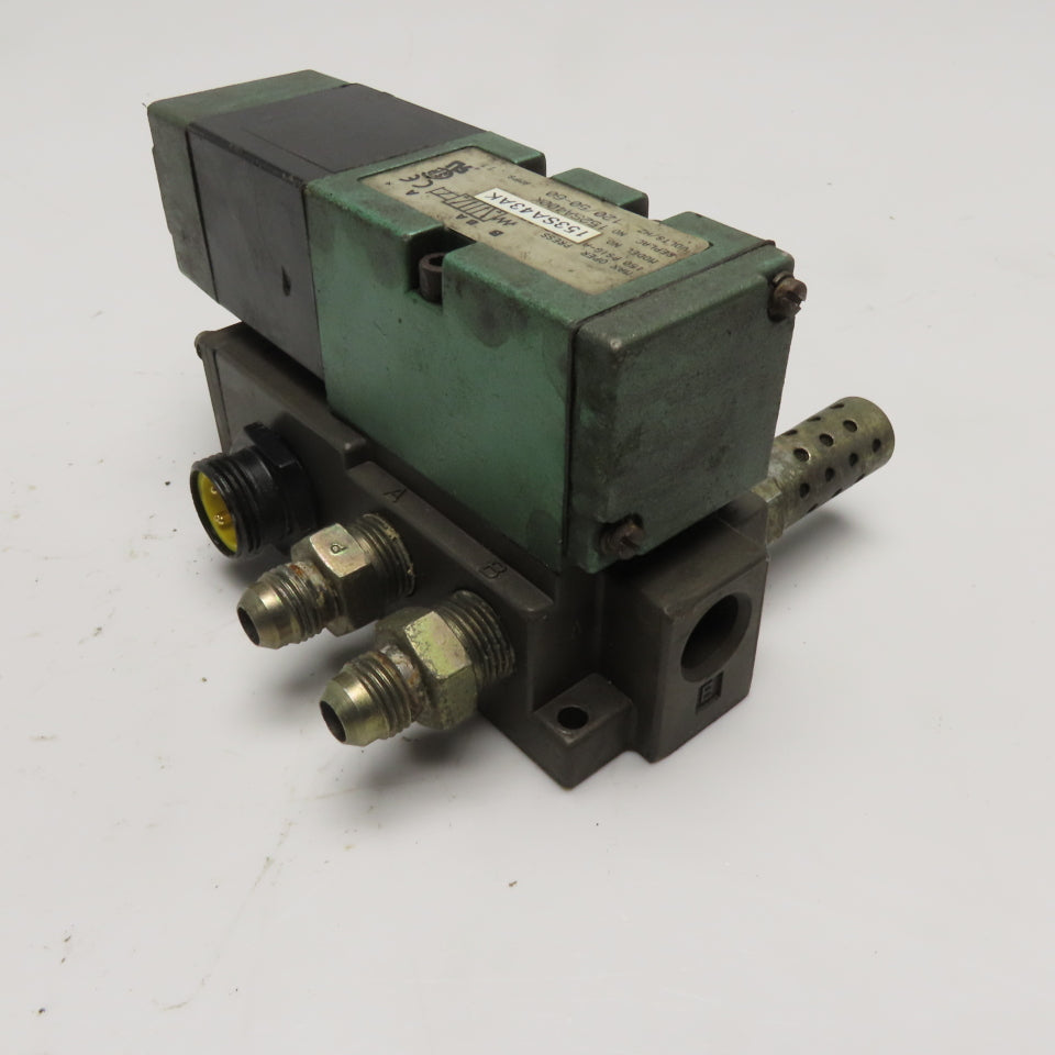 Numatics 153SA43AK Solenoid Pilot Operated Valve 150 PSIG 120V