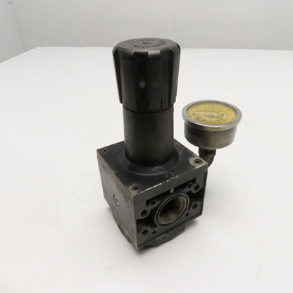 1" NPT Pneumatic Pressure Regulator with Gauge