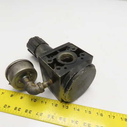 1" NPT Pneumatic Pressure Regulator with Gauge