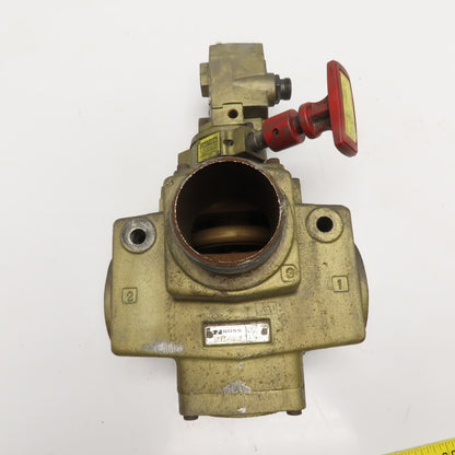 Ross 2773A9082 2-1/2" NPT 3-Way Solenoid Pilot Operated L-O-X Valve
