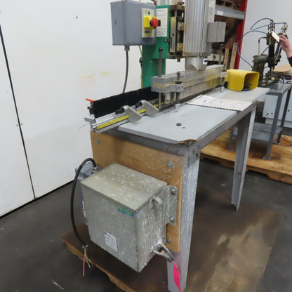 Detel MV-21P 3HP 21-Spindle Line Boring Drilling Machine 220V 3Ph